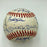 Mickey Mantle New York Yankees HOF Legends Multi Signed Baseball 28 Sigs JSA COA