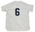 Incredible Mickey Mantle No. 6 Signed Inscribed NY Yankees Rookie Jersey PSA DNA