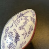 2002 Baltimore Ravens Team Signed Wilson NFL Football 50+ Sigs JSA COA