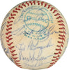 Joe Dimaggio 1976 Old Timers Multi Signed Game Used American League Baseball PSA