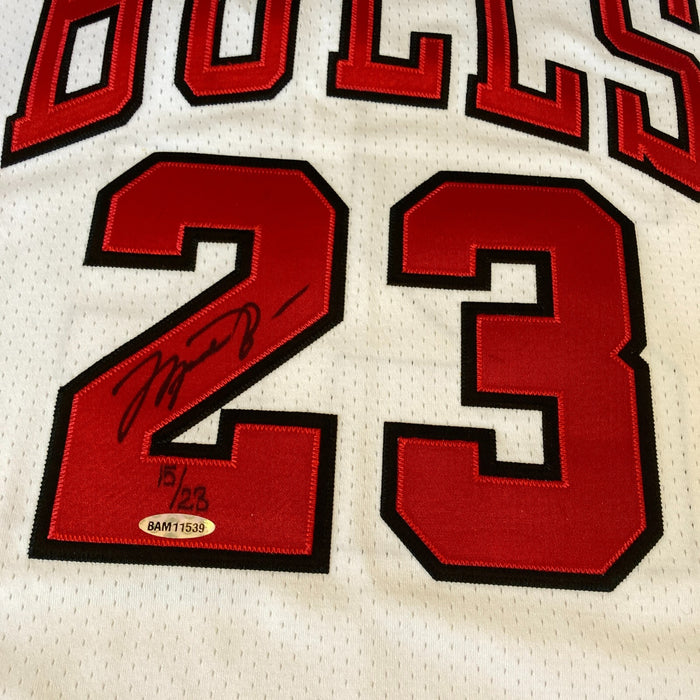Michael Jordan Signed Chicago Bulls 1991-1992 Jersey JSA 10 GEM MINT & UDA COA