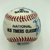 Hall Of Fame Multi Signed Cracker Jack Old Timers Game Baseball Beckett COA