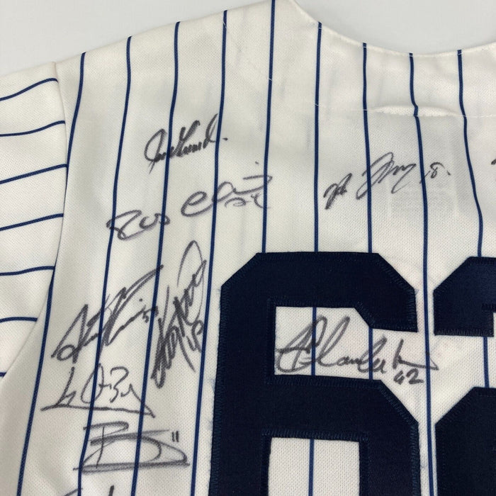 2013 Yankees Team Signed Jersey Derek Jeter Alex Rodriguez Ichiro Suzuki JSA COA