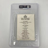 Len Dawson HOF Chiefs Signed Goal Line Art PSA DNA 10 GEM MINT Auto