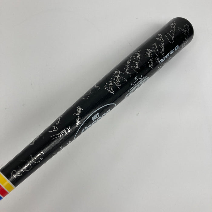 1993 Toronto Blue Jays World Series Champs Team Signed Baseball Bat JSA COA