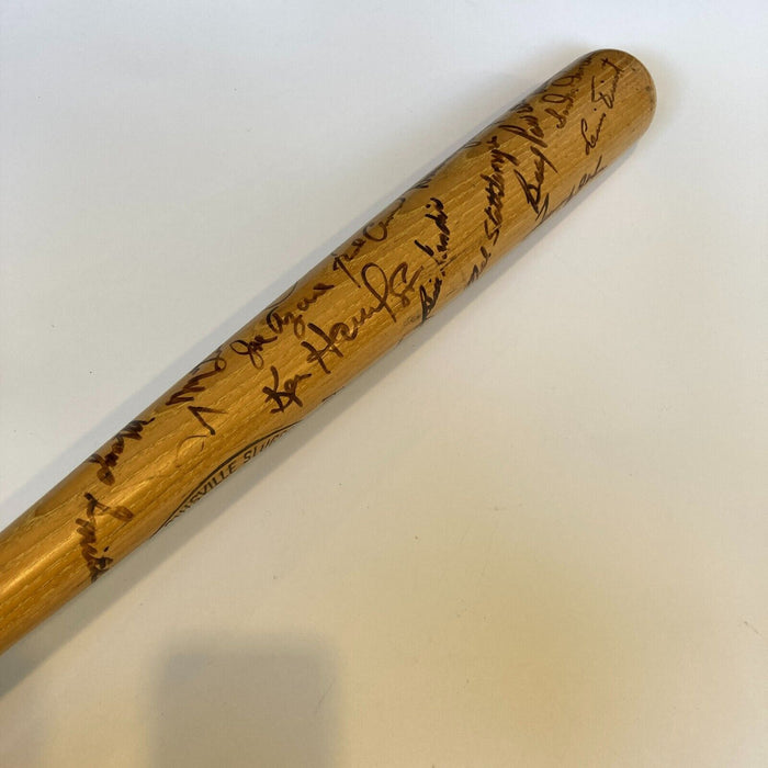 1968 All Star Game Team Signed Game Issued Bat 25+ Sigs Mickey Mantle JSA COA