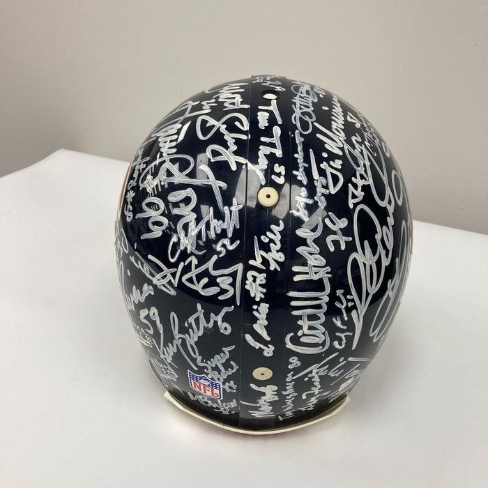 The Finest 1985 Chicago Bears Super Bowl Champs Team Signed Helmet PSA DNA COA