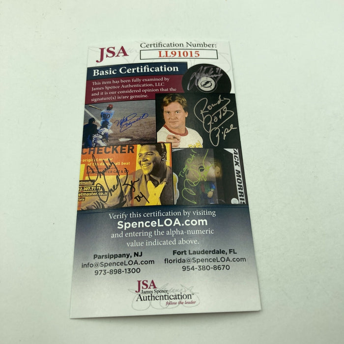 La Toya Jackson Signed Autographed Baseball With JSA COA