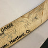 1986 NHL All Star Game Team Signed Large Hockey Stick Mario Lemieux JSA COA