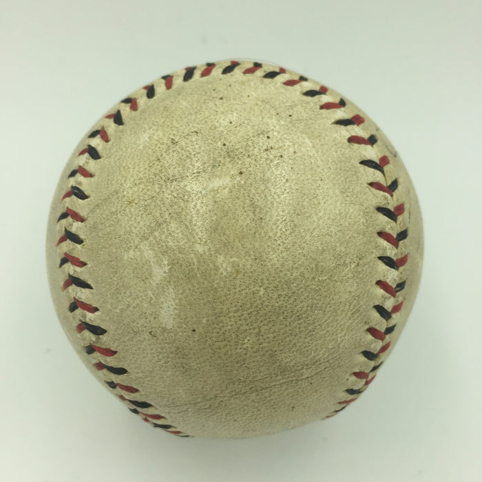 Charlie Grimm 1935 Chicago Cubs Signed National League Baseball JSA COA