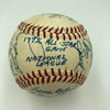 Beautiful 1972 All Star Game Team Signed Baseball 21 Sigs Hank Aaron JSA COA