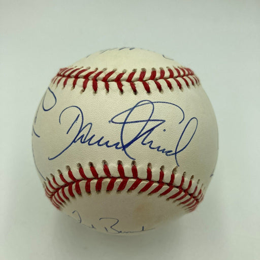 1993 Colorado Rockies Inaugural Season Opening Day Lineup Signed Baseball JSA
