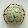 1955 Boston Red Sox Team Signed American League Baseball JSA COA