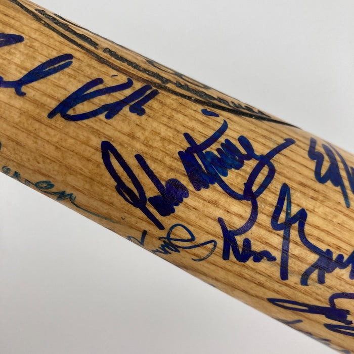 Hall Of Fame Multi Signed Baseball Bat 57 Sigs Kirby Puckett Gary Carter PSA DNA