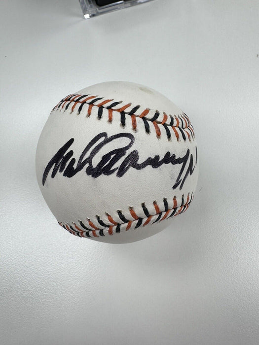 Arnold Schwarzenegger Single Signed 2007 All Star Game Baseball PSA DNA COA