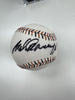 Arnold Schwarzenegger Single Signed 2007 All Star Game Baseball PSA DNA COA