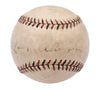 Walter Johnson Signed 1920's Baseball With Beckett COA