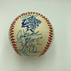 1999 New York Yankees World Series Champs Team Signed Baseball Derek Jeter JSA