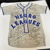 Willie Mays Negro League Legends Signed Jersey With 100+ Autographs