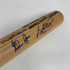 Nolan Ryan Tom Seaver  3,000 Strikeout Club Signed Baseball Bat Beckett COA