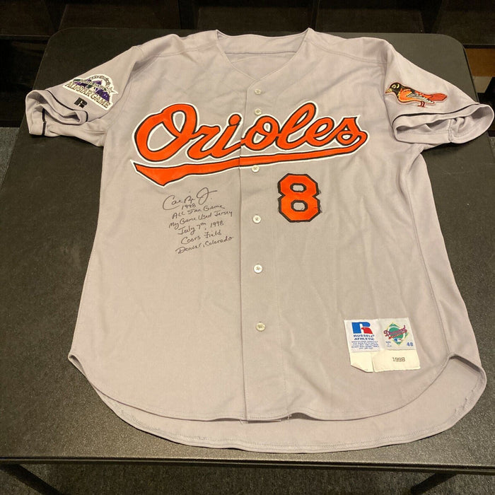 Cal Ripken Jr. 1998 Signed Game Used 1998 All Star Game Jersey & Pants JSA COA