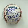 Beautiful 2012 NY Yankees Team Signed Baseball Derek Jeter Mariano Rivera JSA