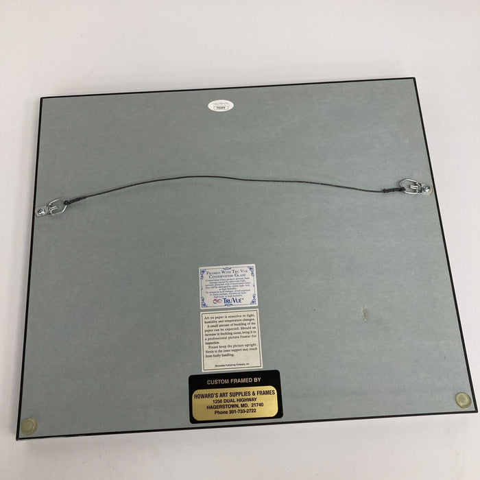 1960 Pittsburgh Pirates World Series Champs Team Signed 8x10 Framed Photo JSA