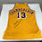 Wilt Chamberlain Signed Pro Cut Los Angeles 1992-93 Lakers Jersey PSA Huge Sig!