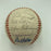 1937 All Star Game Team Signed Baseball Hank Greenberg JSA COA