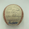 1937 All Star Game Team Signed Baseball Hank Greenberg JSA COA