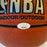 Beautiful Wilt Chamberlain Signed Spalding NBA Basketball JSA Graded GEM MINT 10