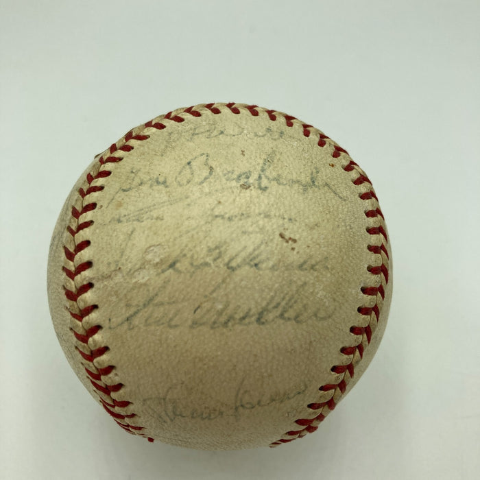 1966 Baltimore Orioles World Series Champs Team Signed Baseball JSA COA