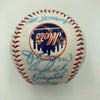 Vintage 1986 New York Mets World Series Champs Team Signed Baseball JSA COA