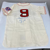 The Finest Ted Williams "Hall Of  Fame 1966 #9" Signed Boston Red Sox Jersey JSA