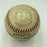 Bill McGowan Single Signed 1925 American League Baseball JSA COA RARE