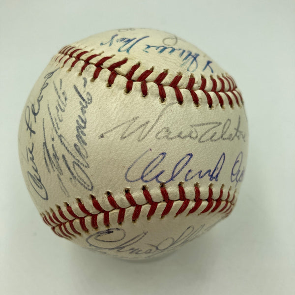 1964 All Star Game Team Signed Baseball Roberto Clemente Willie Mays Koufax PSA