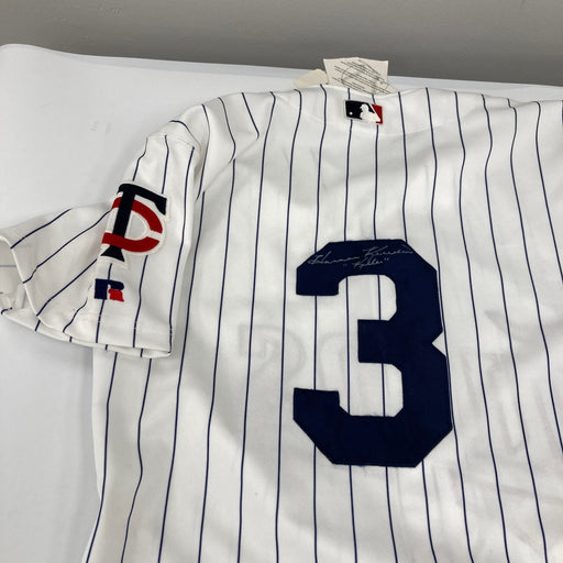 Harmon Killebrew Signed Minnesota Twins Authentic Russell Jersey