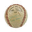 1956 New York Giants, Rangers Knicks Signed Baseball JSA Frank Gifford Kyle Rote