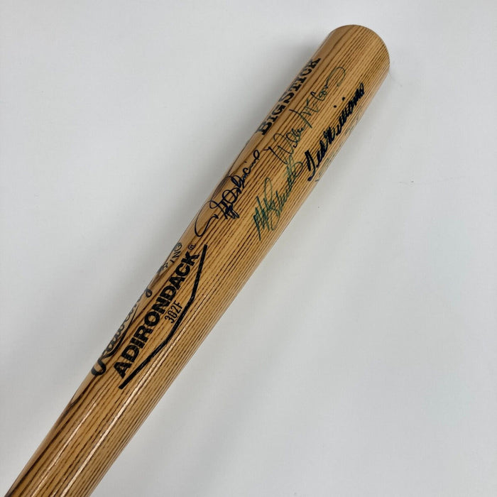 500 Home Run Club Signed Bat Mickey Mantle Ted Williams Willie Mays PSA DNA COA