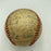 1947 Brooklyn Dodgers NL Champs Team Signed Baseball JSA COA