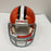 Jim Brown Cleveland Browns Hall Of Fame Legends Signed Full Size Helmet JSA COA