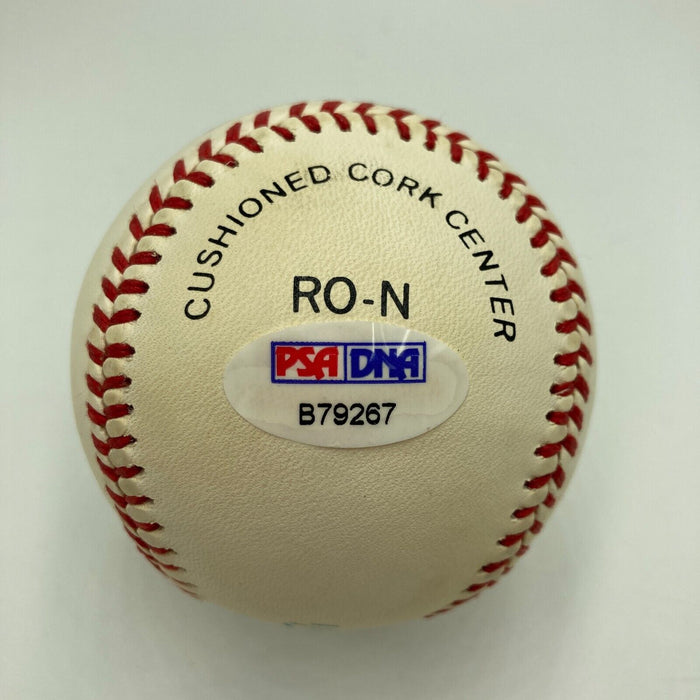 Tom Seaver "3640 Strikeouts" Signed National League Baseball PSA DNA COA