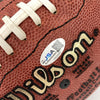 Brett Favre #4 Signed Official NFL Wilson Game Football JSA COA