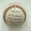 Gary Carter Signed Heavily Inscribed STAT Major League Baseball RJ COA
