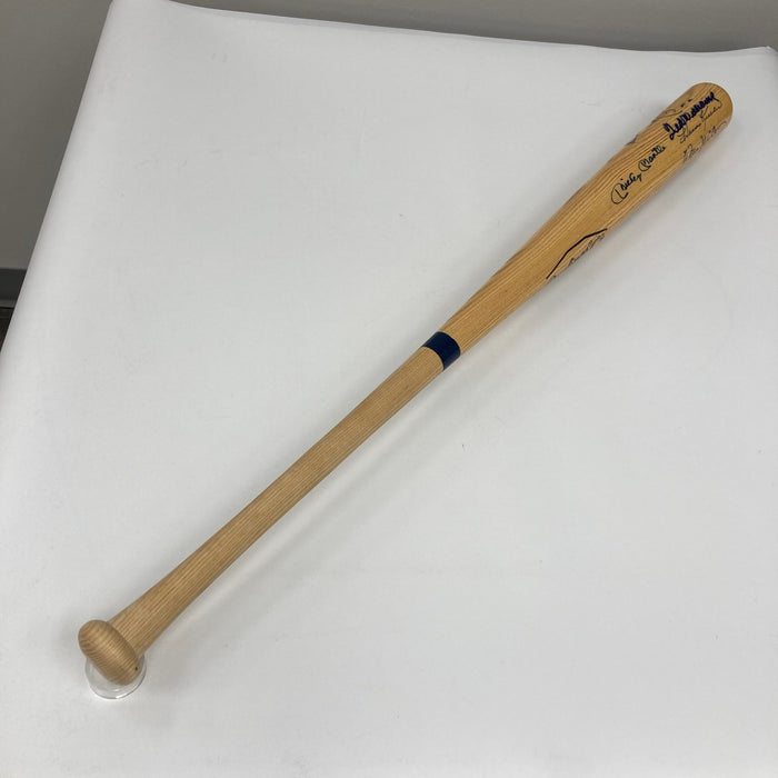 Beautiful 500 Home Run Club Signed Bat Mickey Mantle Ted Williams Mays PSA