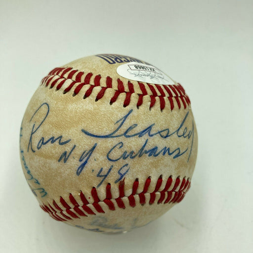 Negro League Legends Signed Official Negro League Baseball 16 Sigs With JSA COA