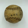 The Only Known Charles Ebbets Signed Baseball Ebbets Field 1913 Opening Day JSA