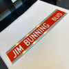 Jim Bunning Signed 6x30 Street Sign Jim Bunning BLVD JSA COA