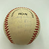 Joe Morgan Signed Heavily Inscribed Career STAT Baseball Reggie Jackson COA