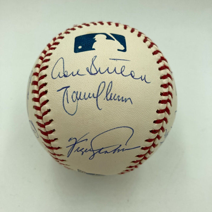 3,000 Strikeout Club Signed Baseball Nolan Ryan Tom Seaver Randy Johnson Tristar